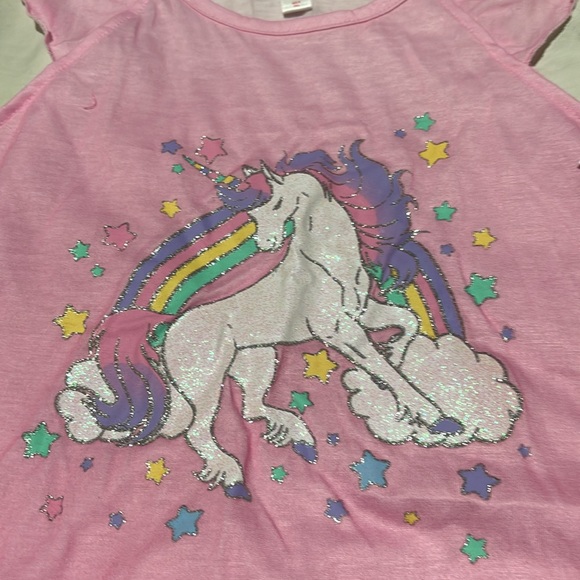 B magical 8 unicorn a line nightgown flame retardant nwt - Picture 2 of 7